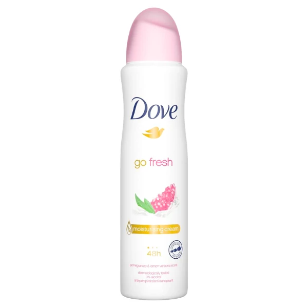 Антиперспірант-спрей Dove Woman Go Fresh з гранатом та лимонною вербеною 150 мл ЄС