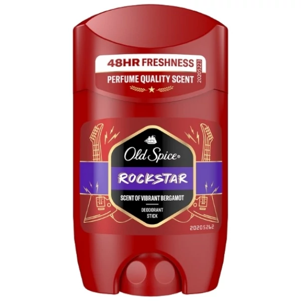 Чоловічий дезодорант-стік Old Spice RockStar Vibrant Bergamot 50 мл ЄС