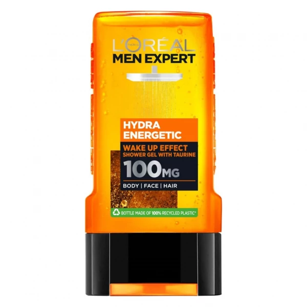 Гель для душу L'Oréal Men Expert Hydra Energetic 3 в 1 300 мл ЄС