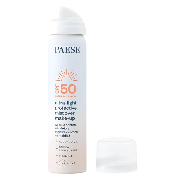 Захисний спрей для макіяжу Paese SPF50 75 мл ЄС