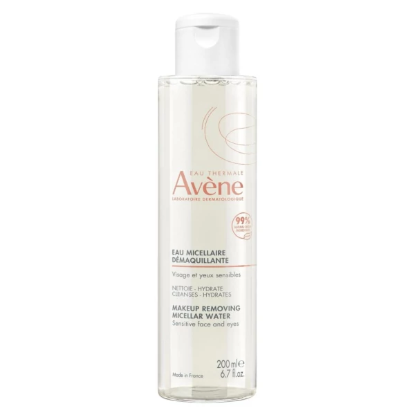 Міцелярна вода Avene для зняття макіяжу 200 мл ЄС