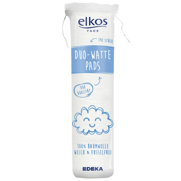Ватні диски Elkos Duo 140 шт ЄС