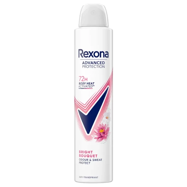 Антиперспірант-спрей Rexona Advanced Bright Bouquet 200 мл ЄС