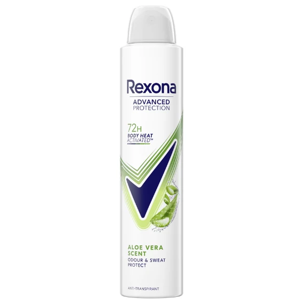 Антиперспірант-спрей Rexona Advanced Aloe Vera 200 мл ЄС