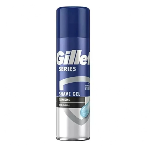 Гель для гоління GILLETTE Series з активним вугіллям 200 мл ЄС