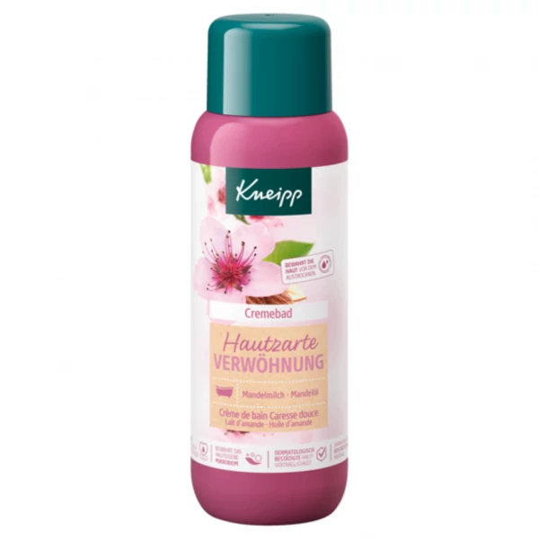 Лосьйон для ванни Kneipp Cremebad Hautzarte Verwohnung 400 мл ЄС