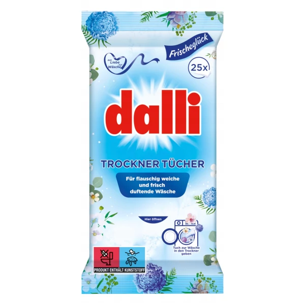 Вологі серветки Dalli 25 шт ЄС